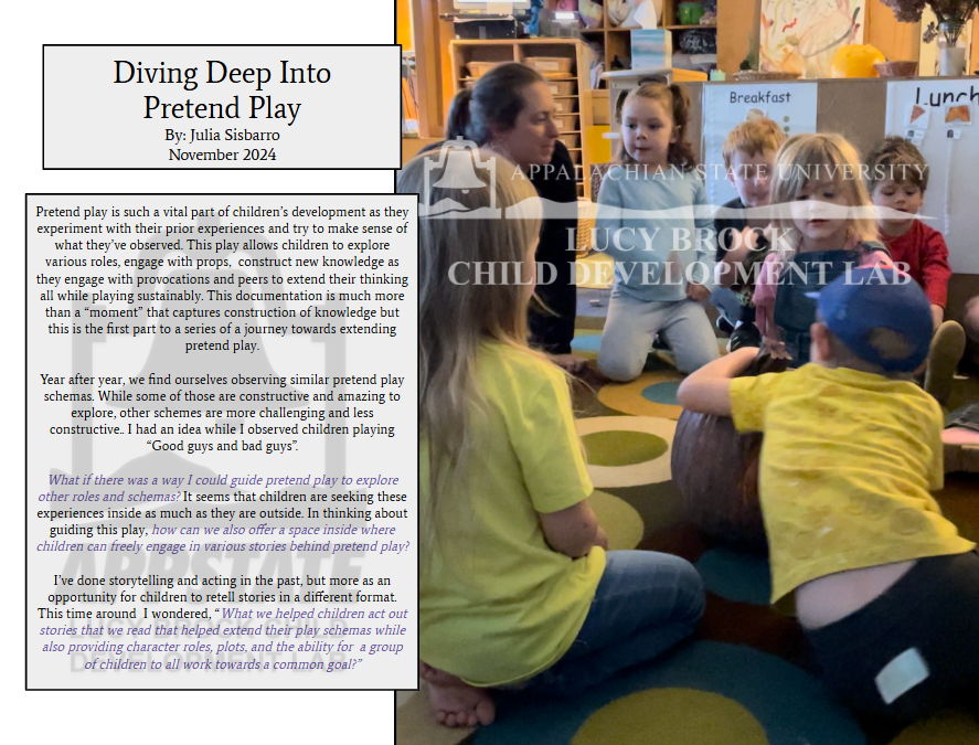 Diving Deep Into Pretend Play